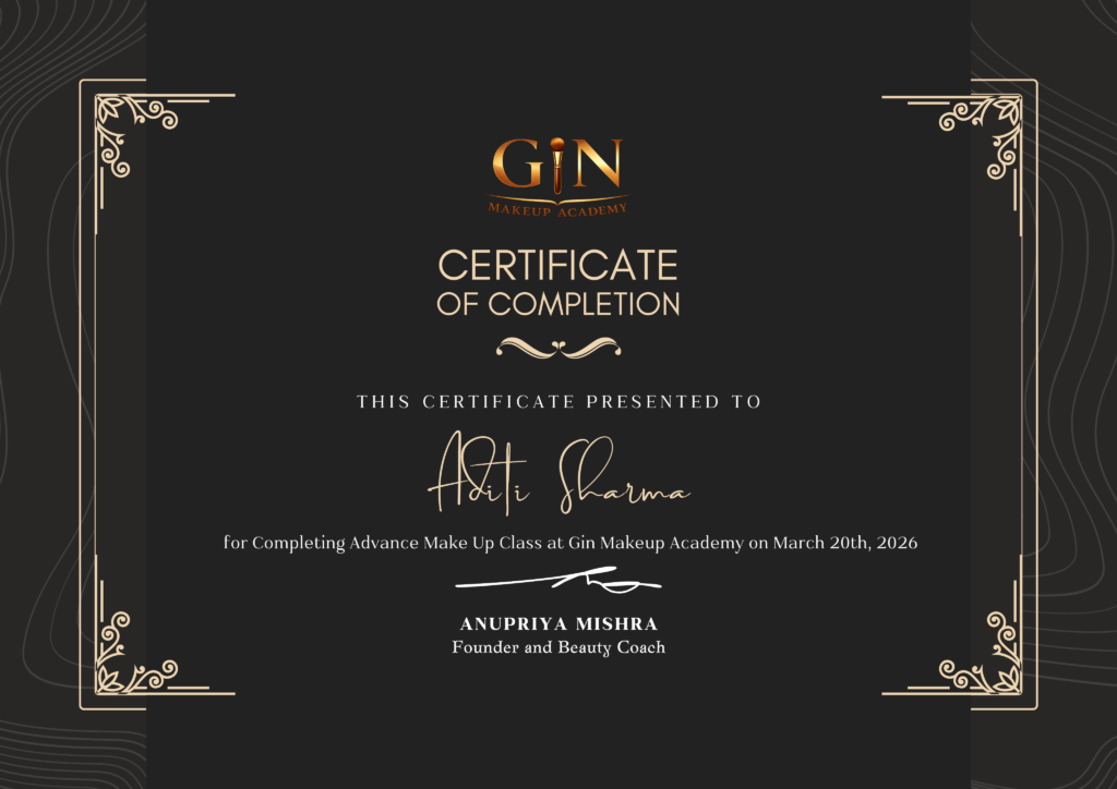 Certificate of Completion